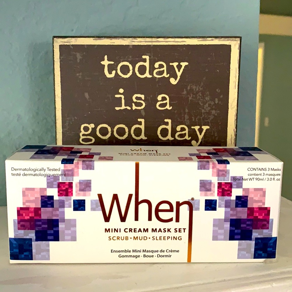 When Mini Cream Mask Set